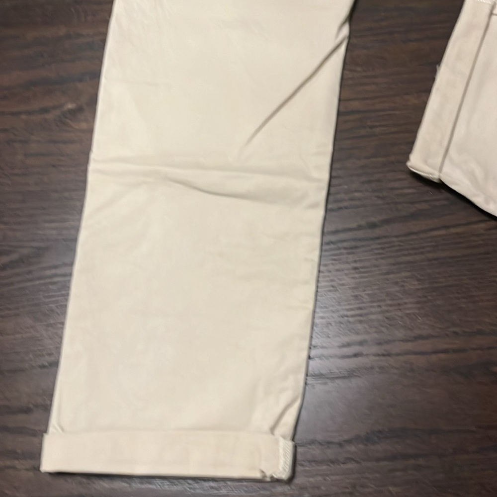 Tommy Hilfiger Cream Women's Trousers - Picture 8 of 12